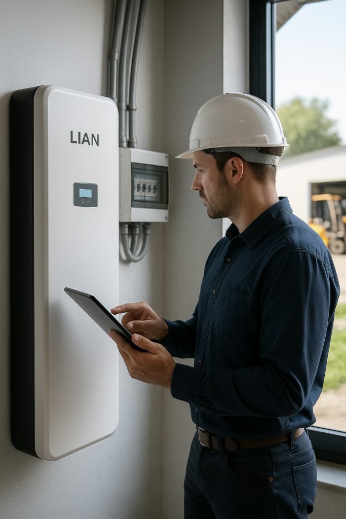 پشتیبانی و خدمات لیان باتری | lian services
